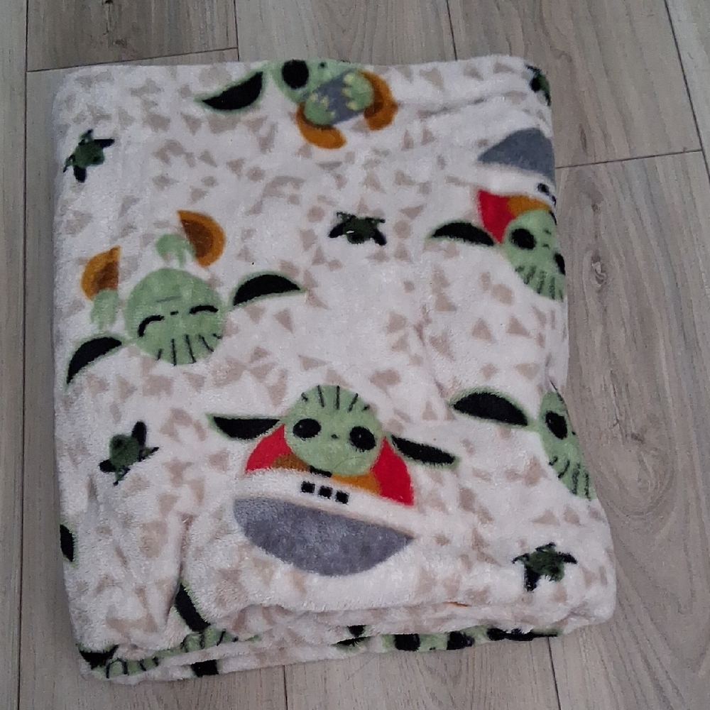 Baby Yoda Fleece Blanket